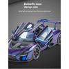 1/24 Scale Mclaren Senna Super Racing Car Alloy Diecast Model Car Adult Collectibles Sound & Light Hobby Holiday Gifts with Boyfriend