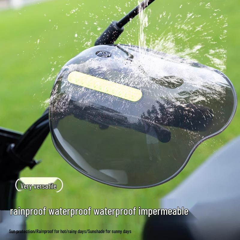 Electric Motorcycle Handlebar Covers: Waterproof, Windproof, Sunshade, Anti-Fall, Universal for All Seasons