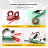 DIY Branch & End Tying Machine Set - Includes Tomato/Cucumber Tie Machine, 10 Straps & Box of Nails