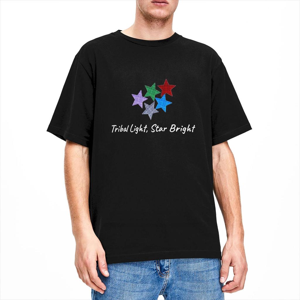 Tribal Light Star Bright Hmong Star T Shirt Summer Hip Hop TShirts Man 100 CottonTop Tees Short Sleeves Vintage Tshirt