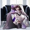 Anime Bungo Stray Dogs Blanket Fleece Winter Multi-function Lightweight Throw Blanket for Home Office Bedspreads