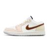Air Jordan 1 Macaron Leather Abrasion Resistant Abrasion Resistant Low Top Vintage Basketball Shoes Unisex FQ7687-300(Team861-)