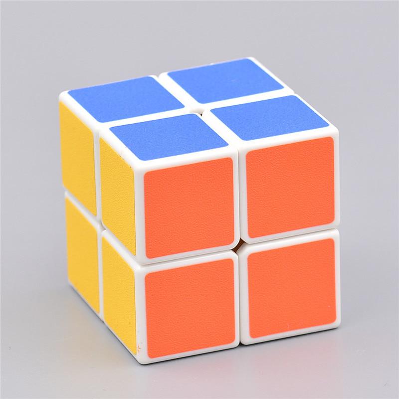 2018 Magic Cubes 2x2x2 Ultra-smooth Puzzle Cubes Speed Cubo Square Cubo Cubo Magico Toys Spinner Magic Cube Toys MF209