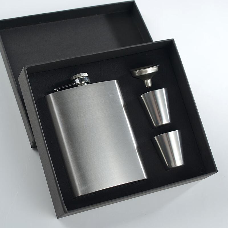 Changqi 316 Stainless Steel Hip Flask Set