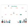 Fridge Magnet Whiteboard Erasable Smooth Writing Self-adhesive Sticky Anti-scratch Leave Message Foldable A3 A4 Anti-slip Magnetic Soft Whiteboard
