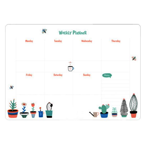 Fridge Magnet Whiteboard Erasable Smooth Writing Self-adhesive Sticky Anti-scratch Leave Message Foldable A3 A4 Anti-slip Magnetic Soft Whiteboard