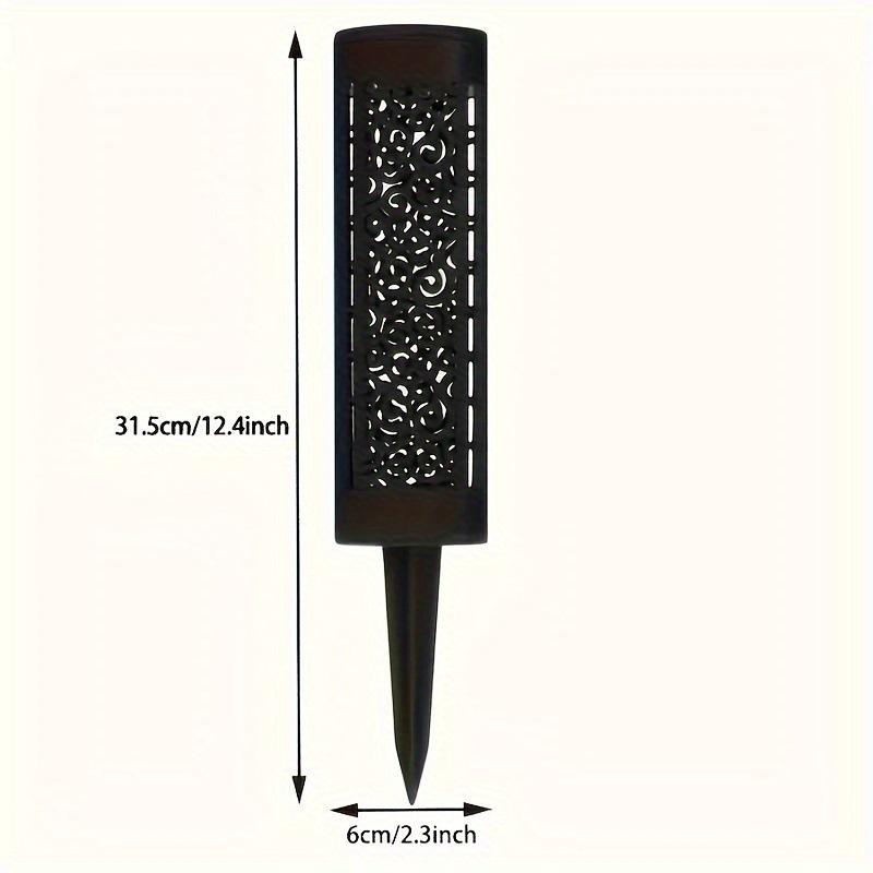 Cross-border Outdoor Solar LED Lawn Lamp with Round Corner Design for Courtyard or Garden.