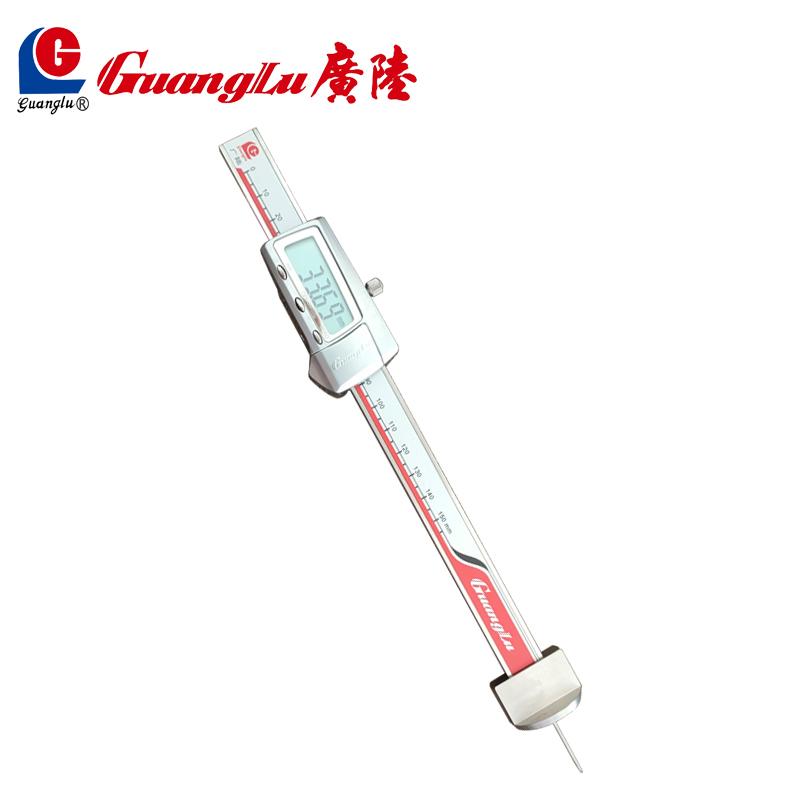 Цифровой штангенциркуль Guanglu с цифровым дисплеем, Огнестойкая стальная конструкция, Измеритель толщины покрытия 0,1 мм Разрешение, +/-0,01 мм Точность