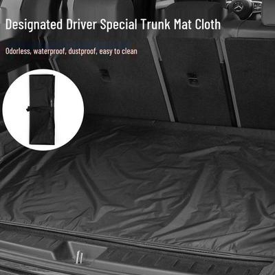 Professional Car Trunk Waterproof Folding Mat - Dirt-Resistant Padding for Tail Box