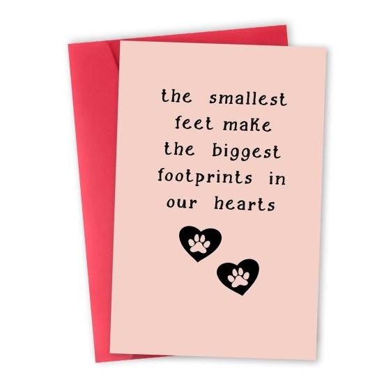 Pet Sympathy Card Dog Loss Condolence Card Doggy Bereavement Card for Dog Lover