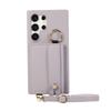 Polsband Crossbody Lederen Portemonnee Ringhouder Hoesje Voor Samsung Galaxy S24 Ultra S23 S21 Plus A15 A35 A55 A54 Lanyard Cover