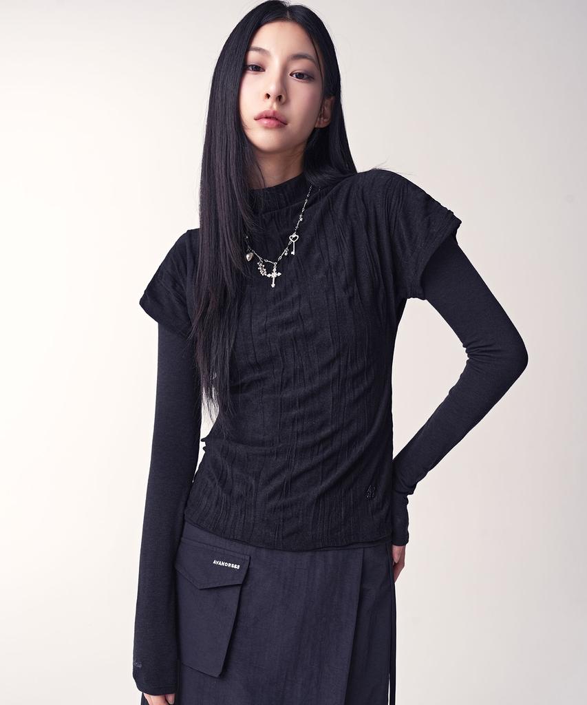 AVANDRESS Line & Drop Twin Set_2Colors