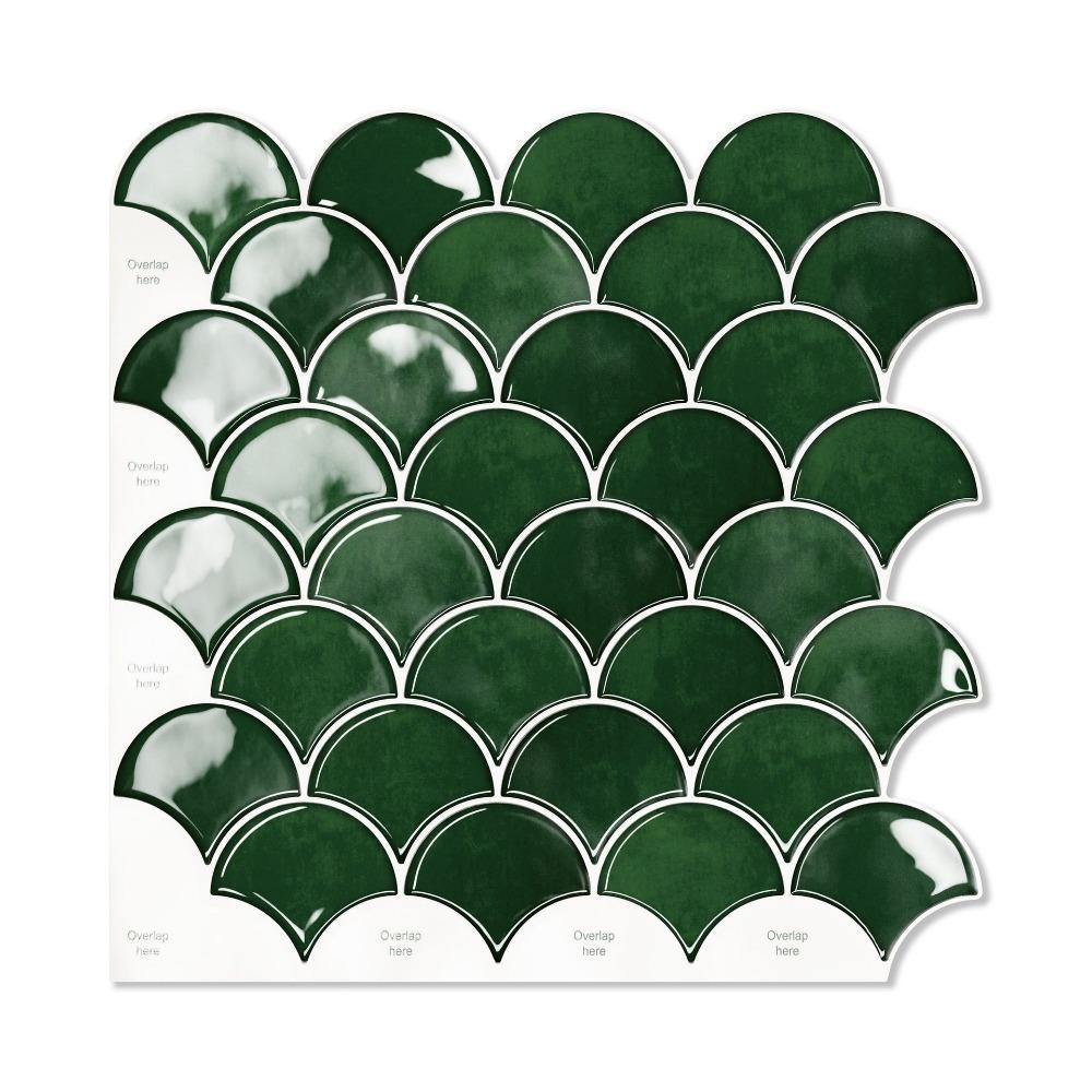 Self Adhesive Imitation Wall Tiles PVC Kitchen Backsplash New Wall Stickers  For Home Decor