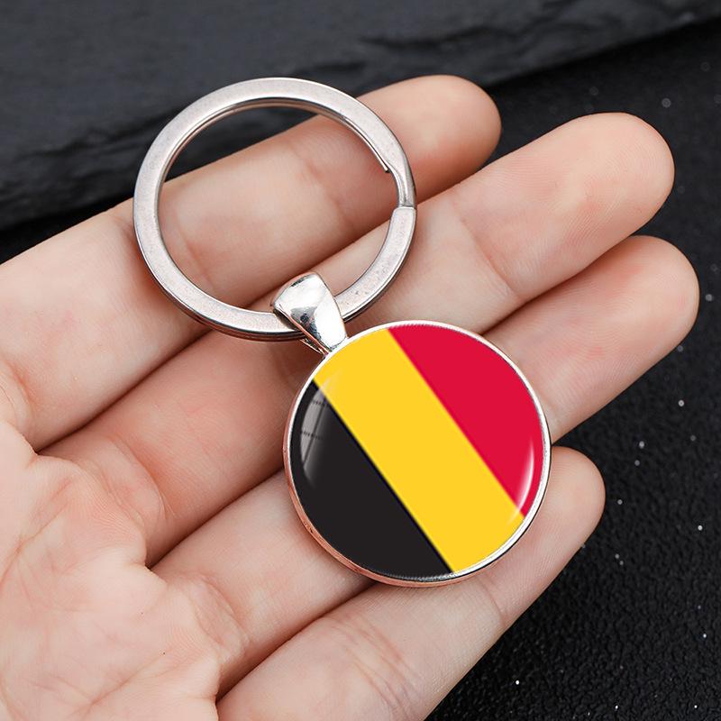 European Cup & World Cup National Flag Keychain Ornaments