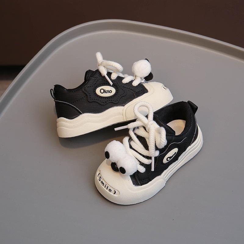 Children's Board Shoes 2025 Spring and Autumn Girls Cute Cartoon Sports Shoes Boys Single Shoes Tide Primary School Shoes Non-slip