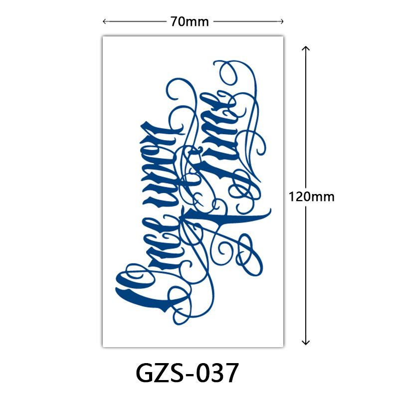 Juice Herbal Tattoo Sticker, Finger Sticker, Juice Semi-Permanent Tattoo Sticker, Sweat-Proof Tattoo