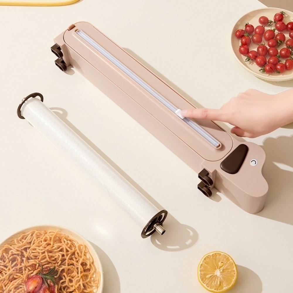 Puppy Shape Food Film Dispenser Refillable Aluminum Foil Dispenser Restaurants
