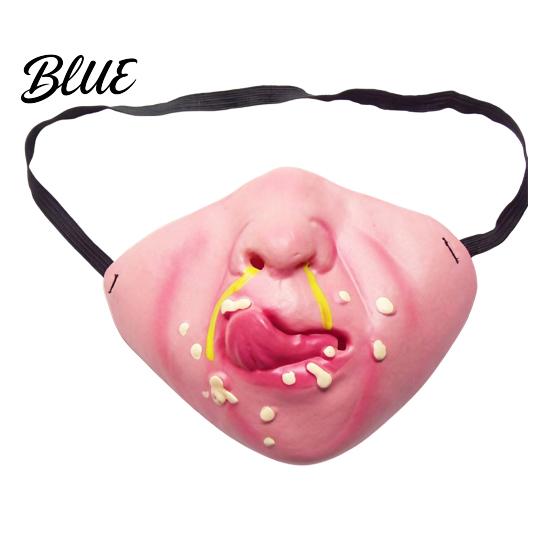 Funny Animal Masque Dog Masque PU Foam Scary Pet Face Costume Realistic Mouth for Halloween with Elastic Band Dress Up Holiday Party Photo
