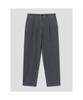 SHIFT.G Garment Dyed Cotton Slacks Ash