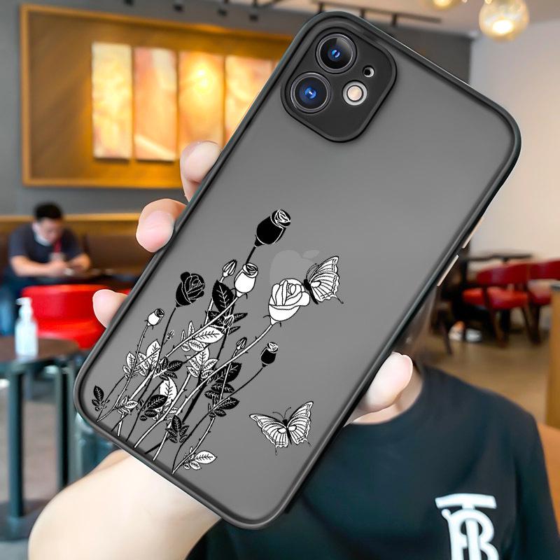 

Чехол для iPhone 14 Pro Max с лавандовым рисунком и дизайном «два в одном»