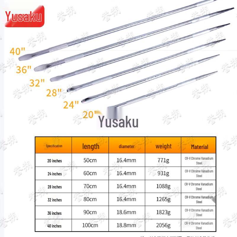 Chrome Vanadium Steel Truck Tire Pry Bar