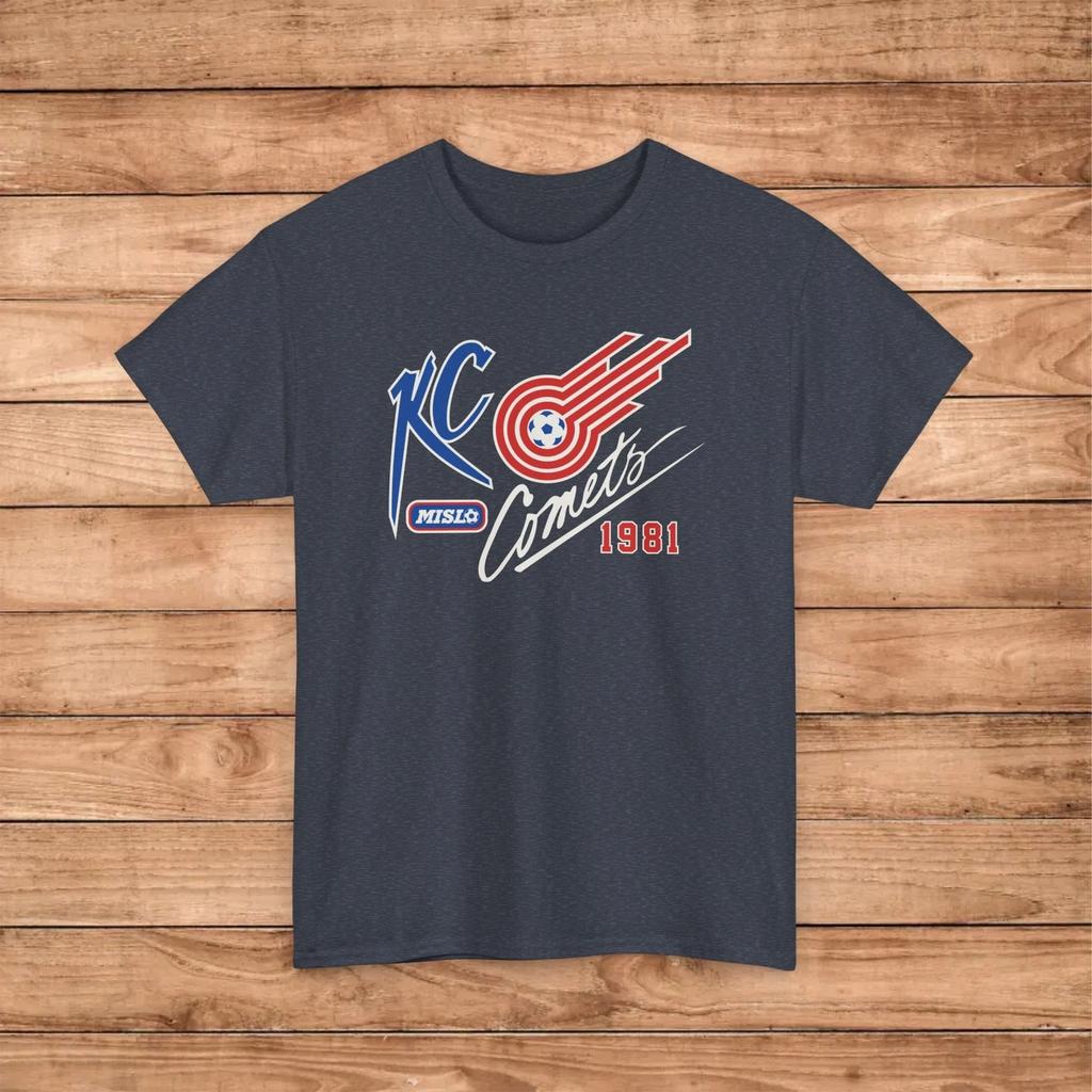 Kansas City Comets 1981 Vintage Soccer Premium Unisex T shirt