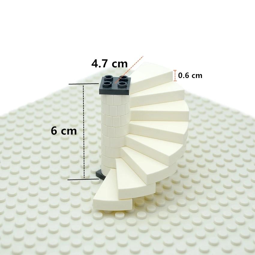 Stairs Building Blocks 30134 Base DIY Scene City Compatible Moc Bricks Construction Educational Creative Gift Toys for Children