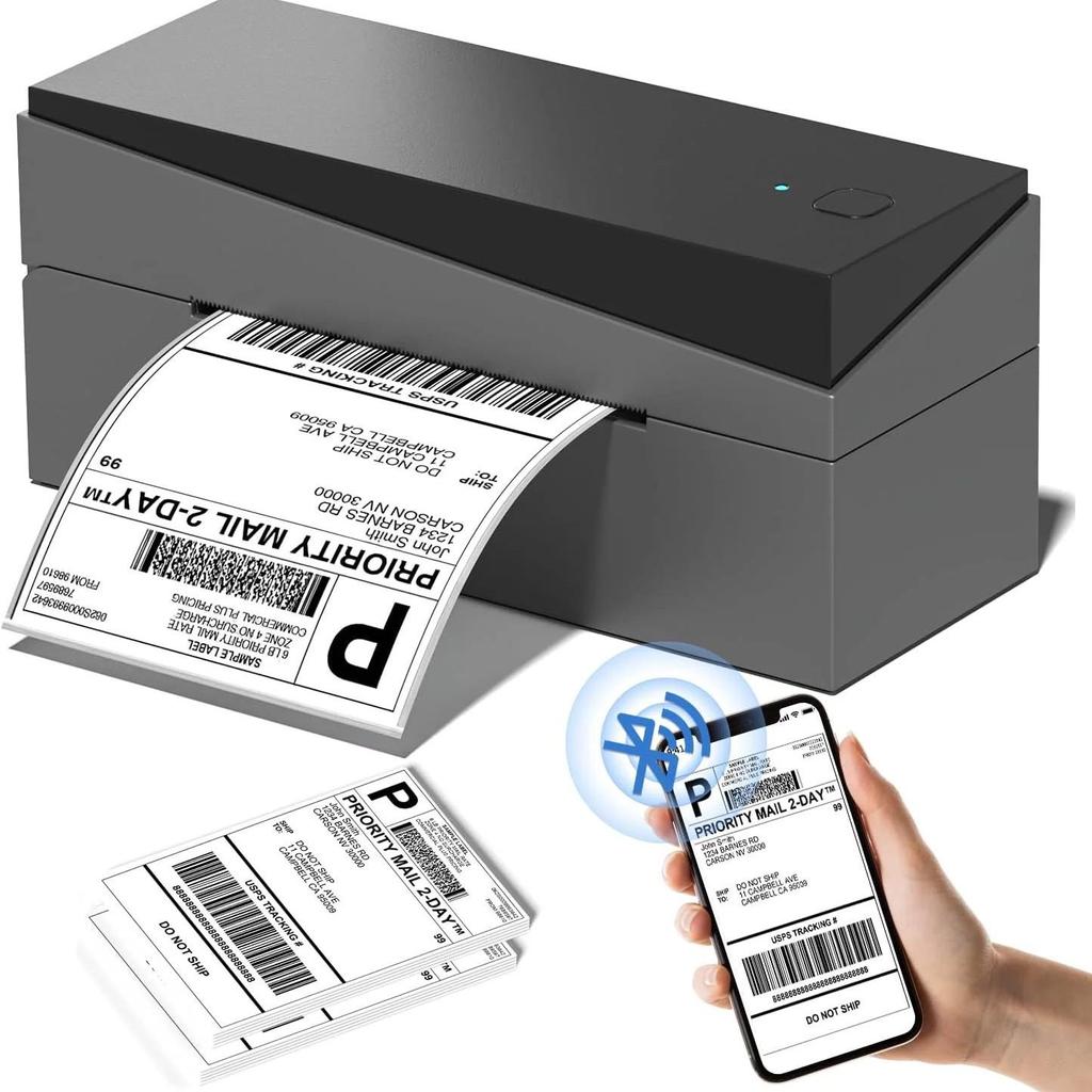 Phomemo Bluetooth termisk skrivare: Fraktsedlar, Beställningar, Streckkoder, Bläckfri