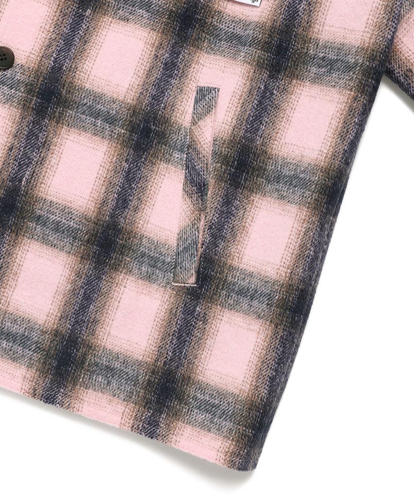 CAVISH Check Shirt Jacket Pink(Cv2Efuw320A)