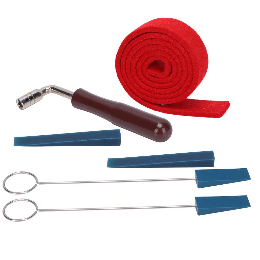 Piano Tuning Tool Temperament Strip Pin Skiftnyckel Dämpar Musikinstrument Reparation Tillbehör