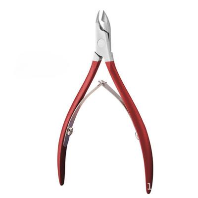 Pinzas para cutículas de acero inoxidable, removedor de cutículas, cortador, herramienta para el cuidado de uñas para manicura y pedicura