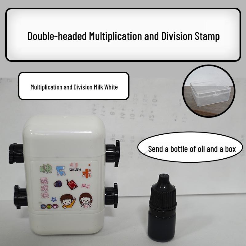 

Addition & Subtraction Stamp Roller: Random Math Questions for Kids Teaching, Within 100