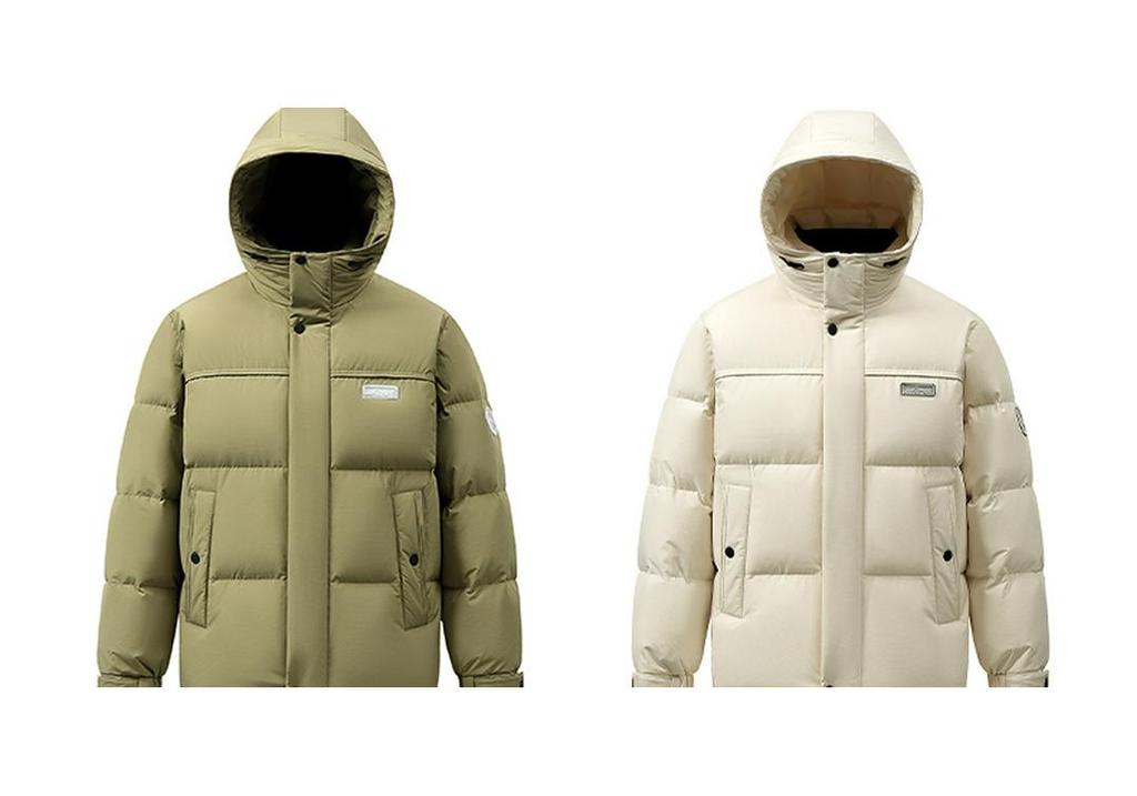 Men's Yaya Hooded Down Jacket 2026: New Autumn/Winter Fashion Warm Outerwear