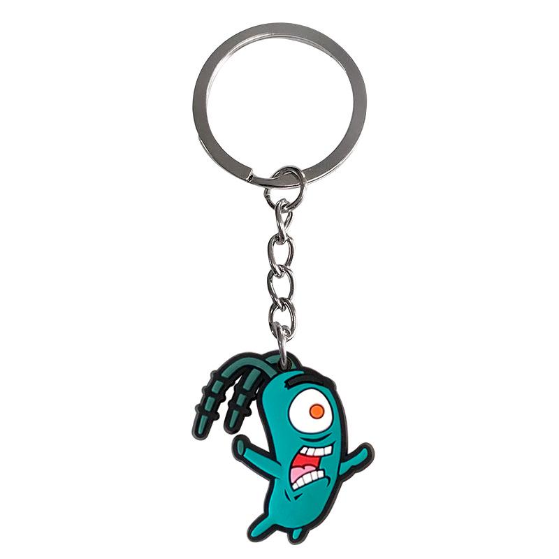 SpongeBob & Patrick Star PVC Keychain - 32 Styles, Cute Cartoon Bag Pendant