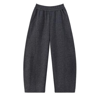 Boys' Milk Cotton Casual Pants with 3D Cut