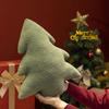 Christmas Tree Stuffed Throw Pillow Cute Soft Xmas Tree Plush Pillow Doll Decorative Sofa Cushion Home Christmas Party Decorgift