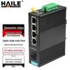 Switch Transceptor Industrial de Fibra Óptica Gigabit HAILE
