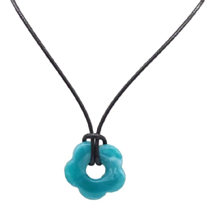 

Богемная цепочка на ключицу, подвеска с цветком, очаровательное ожерелье, цепочка ручной работы, колье, ожерелья для девочек и женщин, модные украшения 6