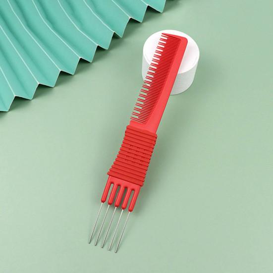 Hair Comb Double Side Steel Comb Comb Hairdressing Men Oil Teeth Professional Head Curly Tool