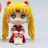 Adorable Q Version Sailor Moon Pvc Cartoon Doll Set Perfect For Car Decoration Gifts
