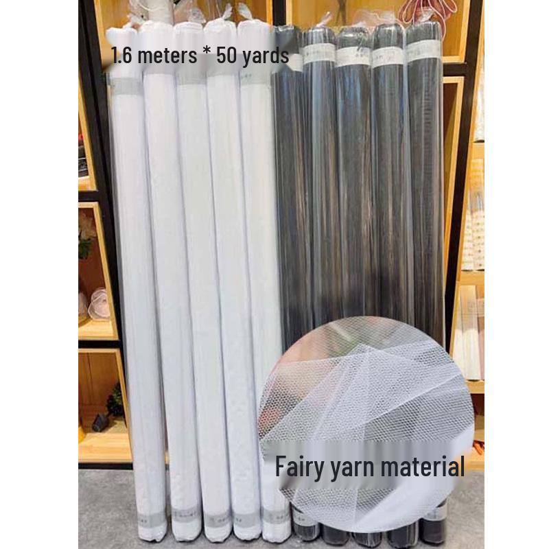 Korean Style Fairy Gauze Rose Bouquet Mesh Wrapping for Flower Shop Displays
