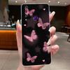 For Huawei Y6p MED-LX9 MED-LX9N Cover Huawei Y6p 2020 Case Luxury Fashion Butterfly Flowers Clear Soft Silicone TPU Phone Case