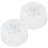 2pcs Flexible Silicone Silicone Candle Mold Easy Release Chocolate Soap Mold Candle Soap Making