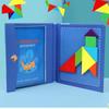 Magnetic Wooden Tangram Puzzle for Early Childhood Education