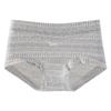 Lady's New Autumn Winter Pure Cotton 10A Anti Bacterial Extended Full Cotton Crotch Breathable Flat Front Underwear