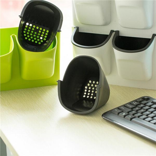 Živý nástěnný květináč Recyklovaný plast Samozavlažovací systém vertikálního zahradnictví (zelený)