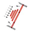 Stair Measuring Tool Jig Aluminum Alloy Flexible Easy Adjustment Stair Tread Gauge