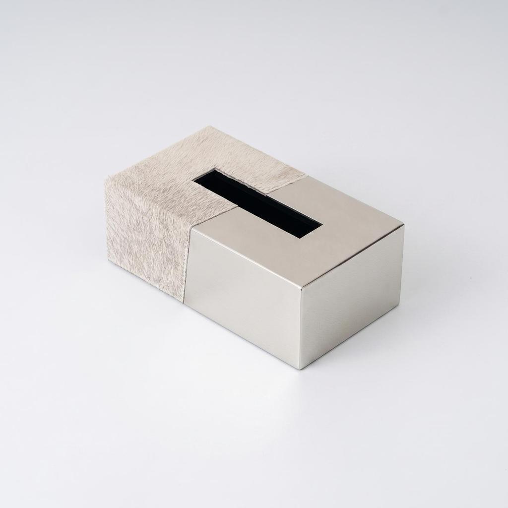 Tissue Holder BiColor Box Cover Rectangular Dispenser for Living Room, Bedroom, Coffee Table