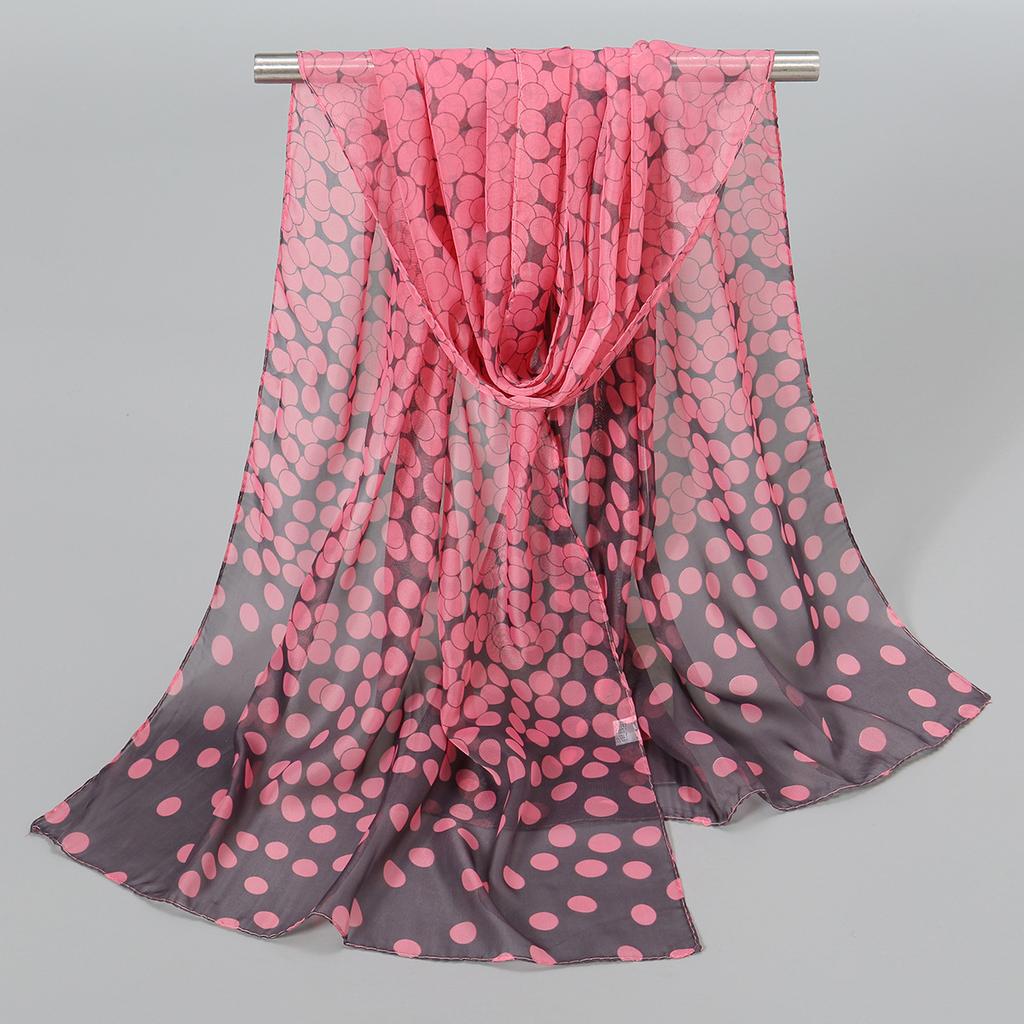 1Pc Muslim Chiffon Hijab Scarf For Women Summer Print Thin Scarves Soft Shawl Foulard Viscose Autumn Female Sunscreen Wrap Shawl
