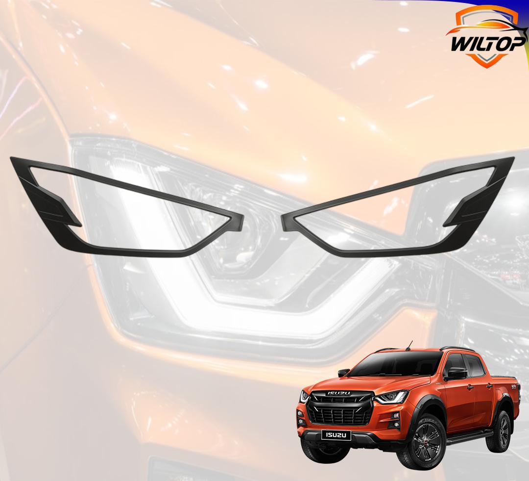 

Накладки на передние и задние фары для Isuzu D-Max Dmax Hi-Lander V-Cross 2020 2025 2025 2025 Автоаксессуары Декоративные накладки на фары
